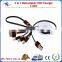 Retractable 4 in 1 Multifunctional Universal USB Charger Cable for moibile,Custom Logo USB Charger Cable