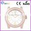 14 inch pink/silver promotion quartz analog lovely clock
