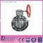 ANSI.DIN BS CNS.JIS standard PVC .UPVC. CPVC gear type butterfly valve