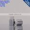 75ml cylinder aluminum essential olive oil bottle with tamper proof cap