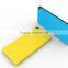 Super slim 10000mah mobile power bank,Li-polymer battery power bank,built-in usb cable charger