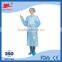 hospital disposable patient sterile pp non woven fabric green disposable dressing gowns