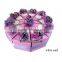 10pc-Purple Paper Wedding Party Gift Favor Candy Box