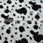 milk cow design plush fabric