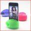 Silicone horn stand bluetooth speaker for phone