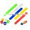 Wholesale Any Logo Silicone Slap Bracelet/ slap bracelets/ silicone slap band