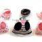 lovely pet/dog harnesses, small dog harnesses, strawberry dog harnesses with matching leashes