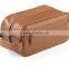 Personalized Men's Leather Toiletry Bag SGS Fabric ISO Factory