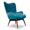 L007 Grant featherston contour lounge chair with ottoman