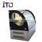 RI-900 Curved Glass Cake Display Refrigerator Bakery Showcase