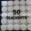 cheap price unscented tea light candle in polybag