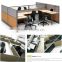 customize 1 2 3 4 person modern office workstation/office workstation for open office