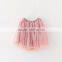 Sequins fluffy children tulle skirt, tutu skirt