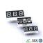 SZ Manufacturer price 2.3 inch 7 segment led display with 3 digits