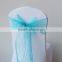 18 Colors Organza Chair Sashes Bow Wedding Cover Banquet Decoration party