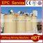 Gold ore single impeller leaching tank, stirred leaching tank