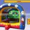 2015 very funny inflatable soccer darts game / inflatable football throwing games / inflatable football toss for sale