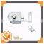 GL-02ES Stainless steel glass door latch lock,frameless sliding glass door pivot clamp lock