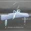 Children clip padde hanger, hanger for kids coat and pant. Clip hanger for kids, cotton clothes hanger for kids