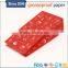 Colorful printed water resistant red paper bag for food
