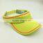 Colorful promotional sun protection visor cap
