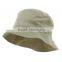 Fashion towel bucket hat custom bucket hat with string plain white cotton bucket hat