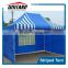 Sunshade PVC coated Striped Colors Tarpaulin for Tents