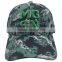 High Quality Custom Fashion 3D Raised Embroidered 6 Panel Denim Baseball Cap