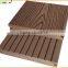 Factory direct embossed anti-slip outdoor wood plastic cmposite decking