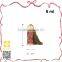 Easy carry screw on cap amber 3ml oil bottle with titration plug