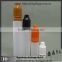 plastic eliquid dropper bottles/plastic bottle nozzle cap/30ml unicorn bottle