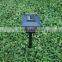 Square solar mosquito lamp, solar lawn lamp 2 leds