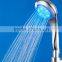 Temperature Sensor Color Changing LED Hand Shower Head