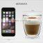 high borosilicate double wall coffee cups wholesale for 250ml