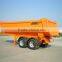 40ton U-Shape Heavy Tipper Truck Trailer, Half Pipe Dump Semi Trailer 25 M3