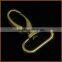 Small nickel plated Metal snap Hook (3564)