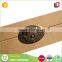  China factory custom flip lid kraft cardboard gift box with metal lock