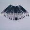 China suppliers kabuki brush 20 piece synthetic hair girls' cosmetic makeup brush set