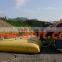 Flexible water bladder tank for truck base or platform