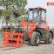 Everun Brand ER20 Mini Wheel Loader Small Garden Tractor Loader Backhoe For Sale