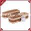 Wholesale cheap price rattan storage basket dinnerware tableware fancy baskets