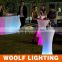LED furniture 16 colors RGB changing led bar table