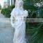 Dancing white lady figurine with fashion style