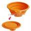 silicone collapsible travel bowls for your dog&silicone pet bowl&silicone container