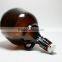 64 oz amber beer glass growler bottle with flip top cap