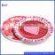 Stocklot 9 Inches Disaposable Birthday Party Paper Plate for Europe Market