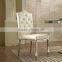 Modern Appearance Stitching PU Back Dining Chair