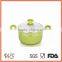 stainless steel frying pan with capsuled bottom and move handly