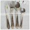 gold-plated stainless steel flatware set cutlery set