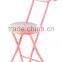 metal material foldable kids chair